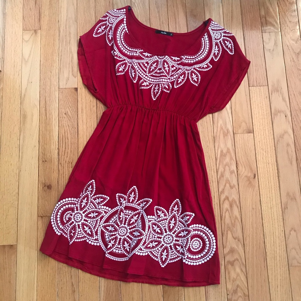 Red Papaya Mandala Dress - Picture 3 of 7